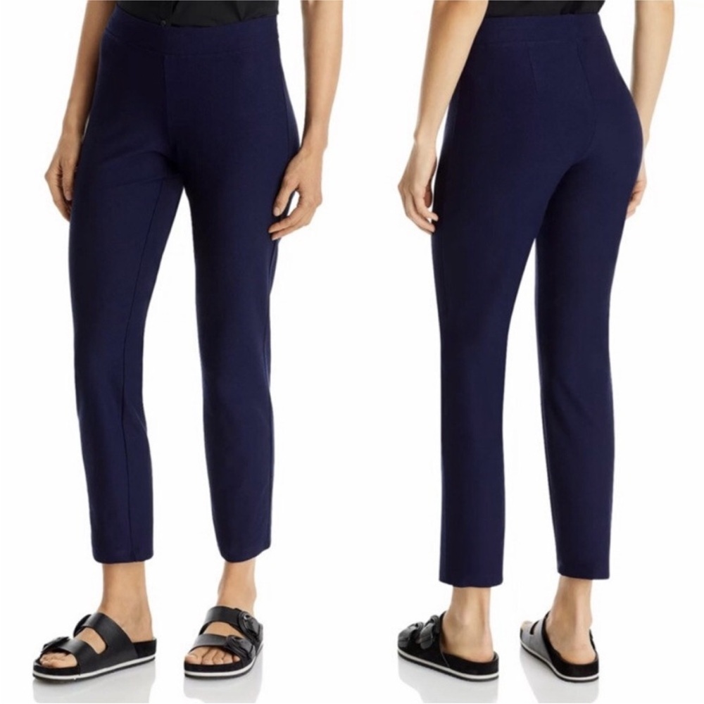 Eileen Fisher Washable Stretch Crepe  Pants – Navy (RN 78121 / Size XXS